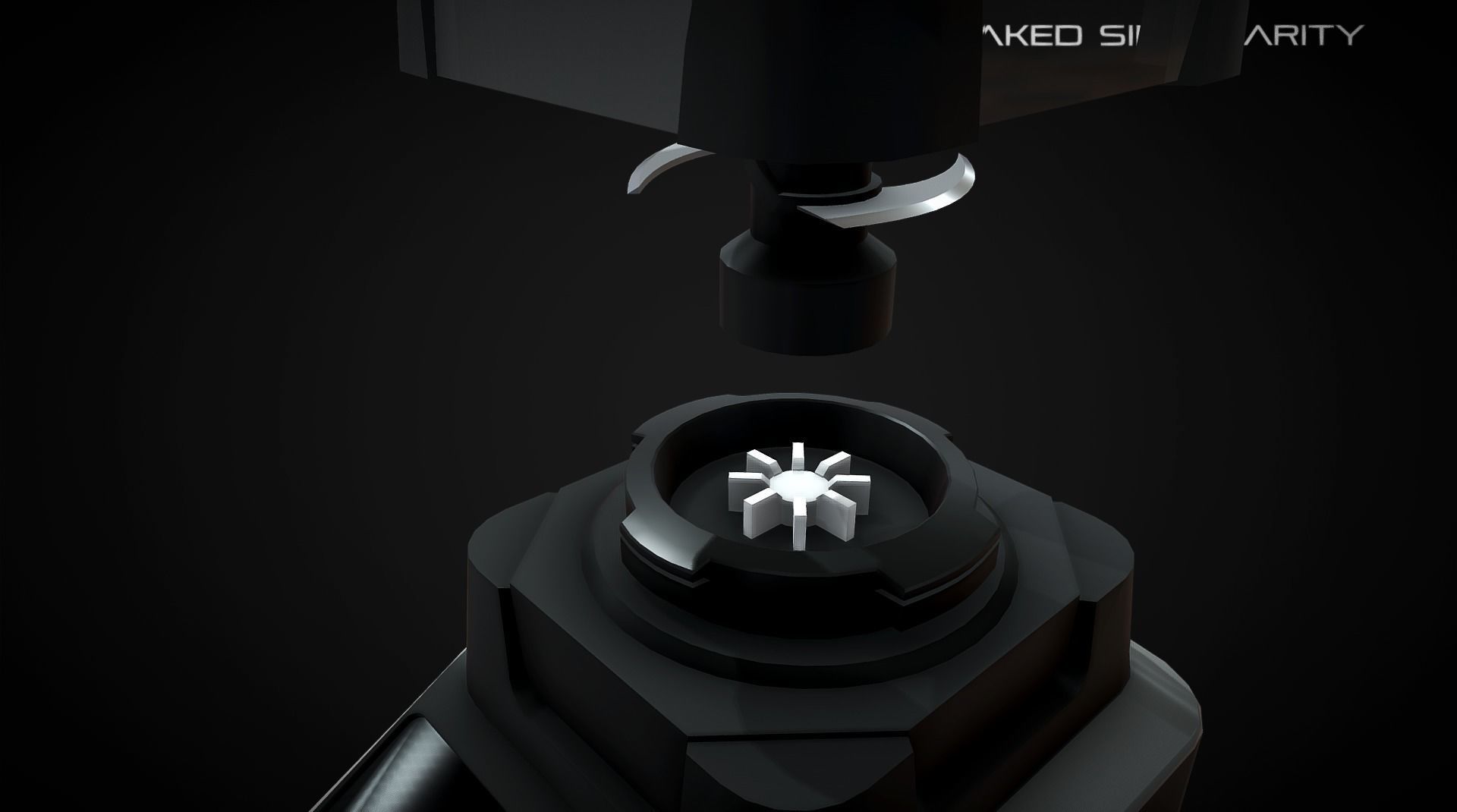 Blender - Appliance Electronic Lowpoly Low-poly 3D model_3