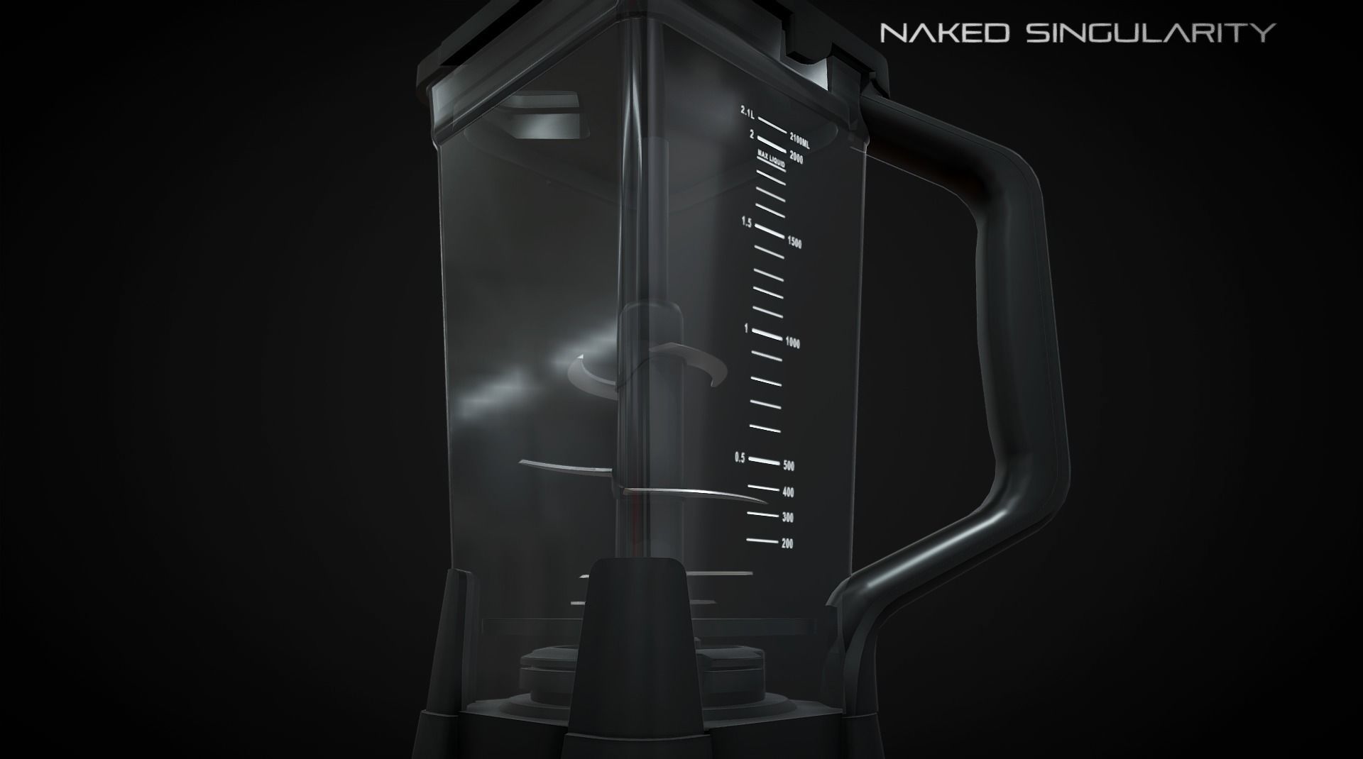 Blender - Appliance Electronic Lowpoly Low-poly 3D model_11