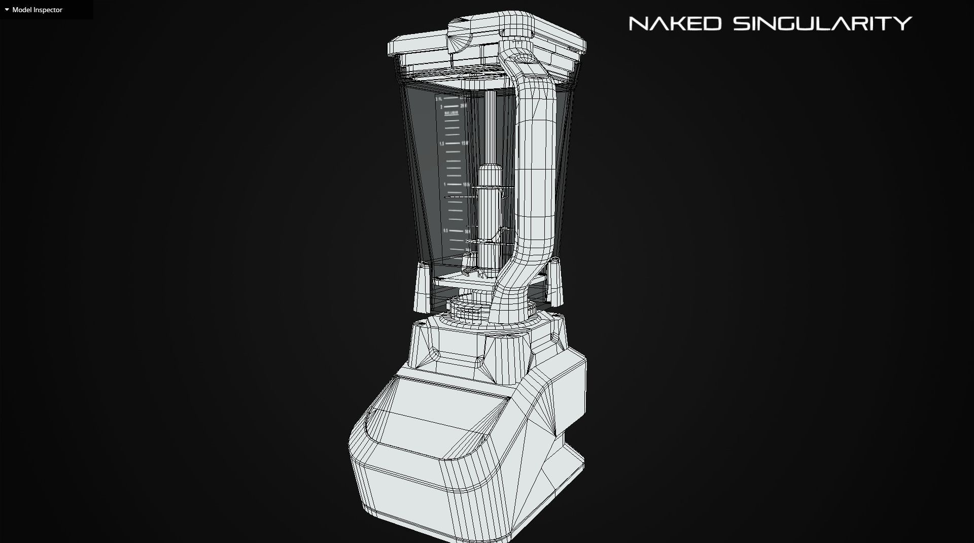 Blender - Appliance Electronic Lowpoly Low-poly 3D model_12