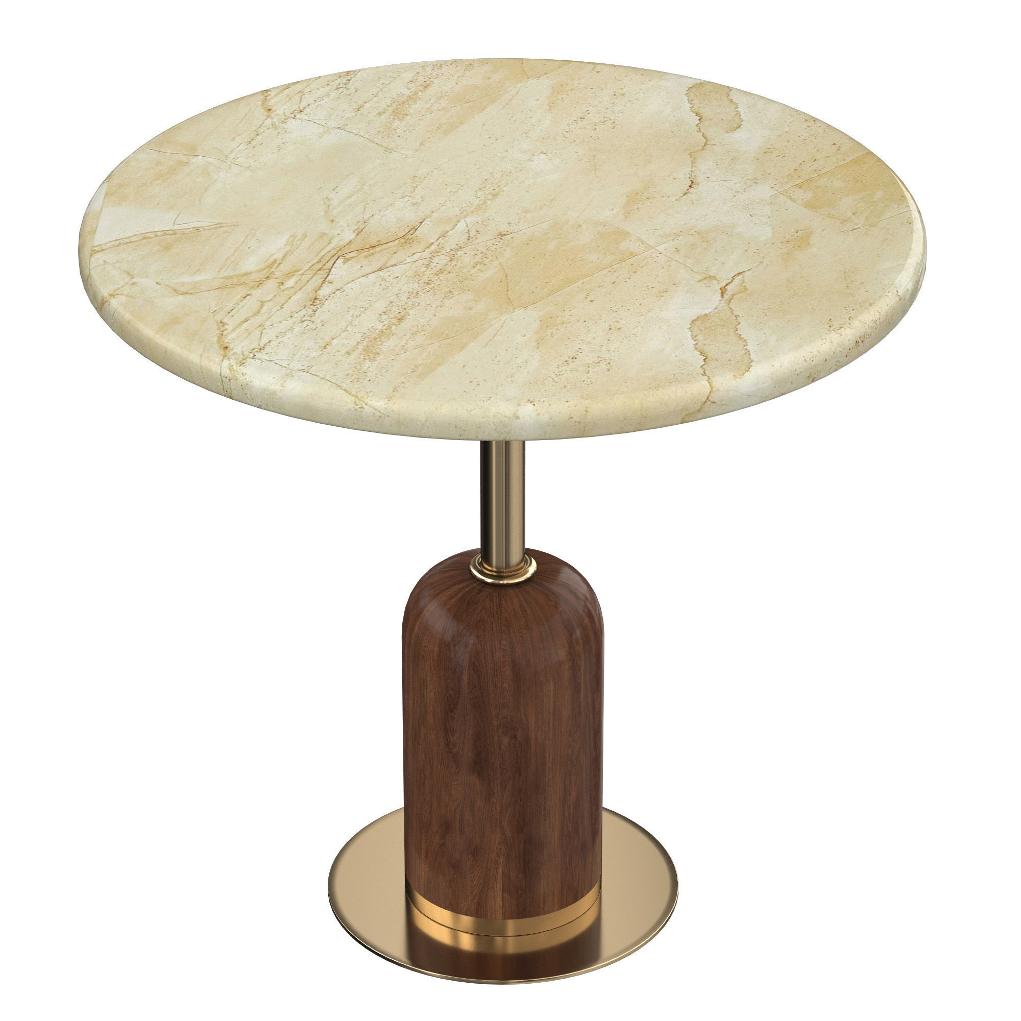 Willow coffee table 3D model_3