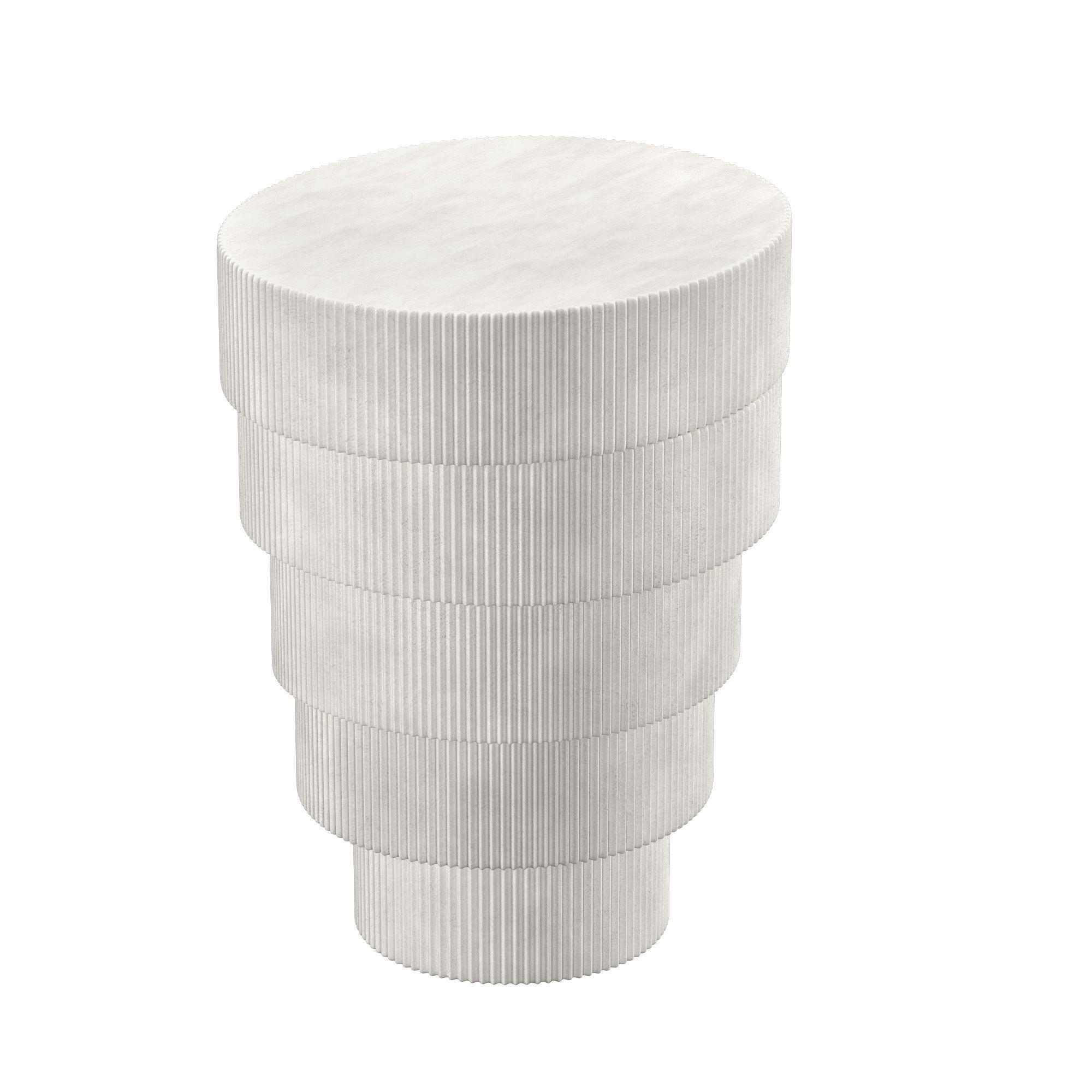Blanche Jelly Elna Side Table 3D model_2