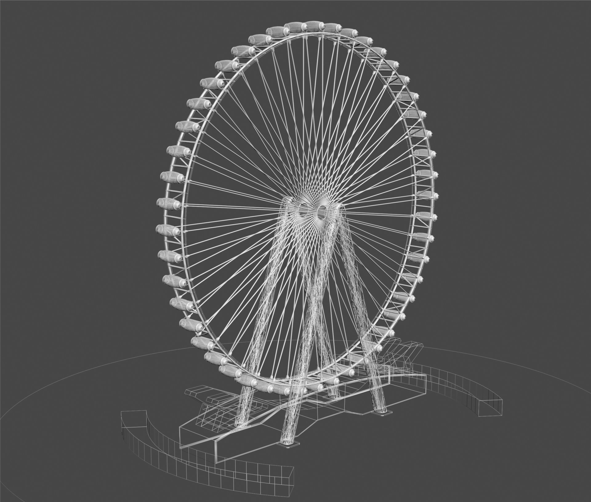 Ain Dubai 3D print model_5