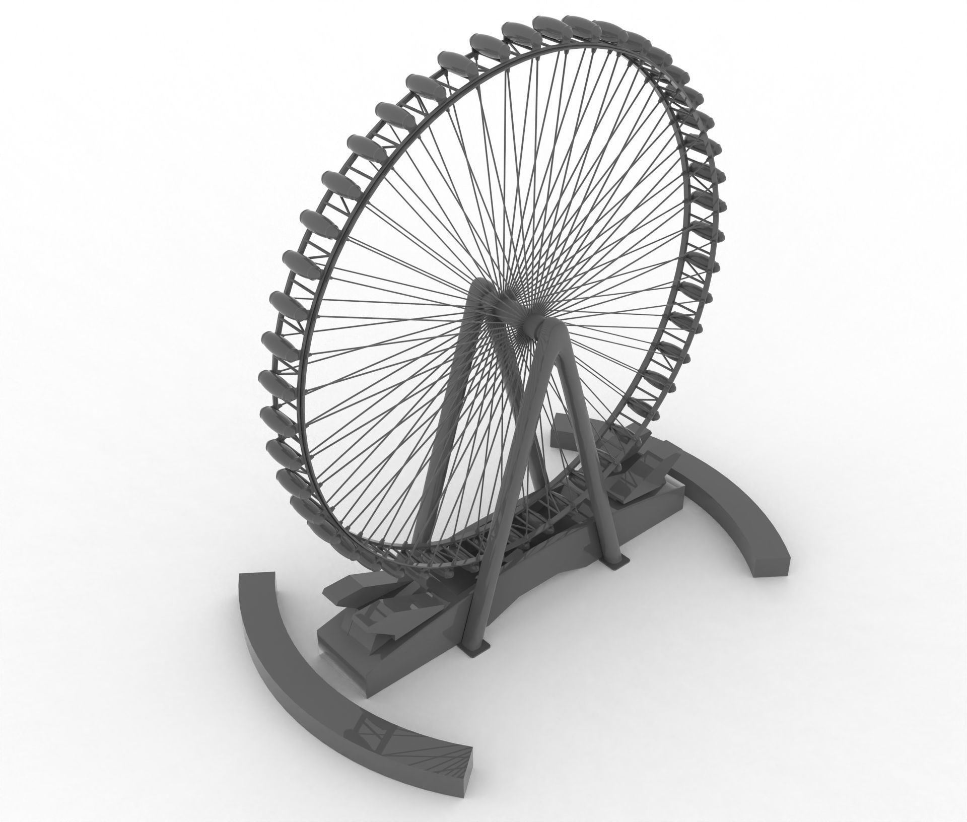 Ain Dubai 3D print model_1