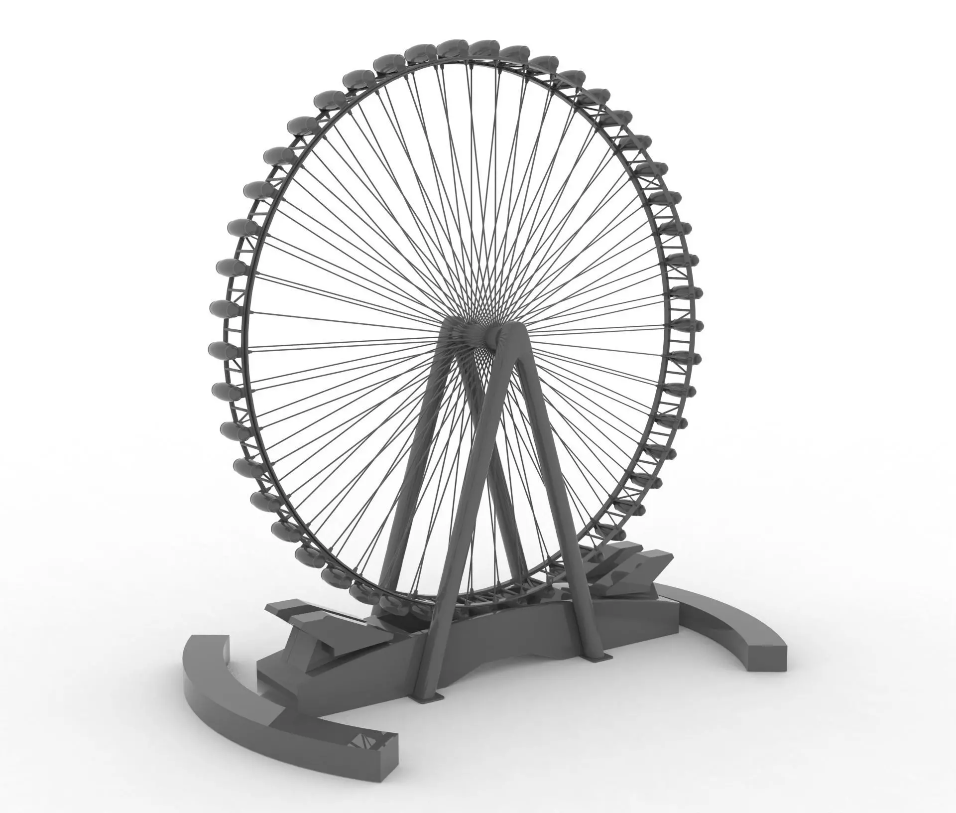 Ain Dubai 3D print model_0