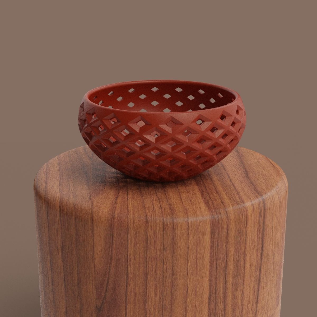 Fruit Basket 3D print model_2