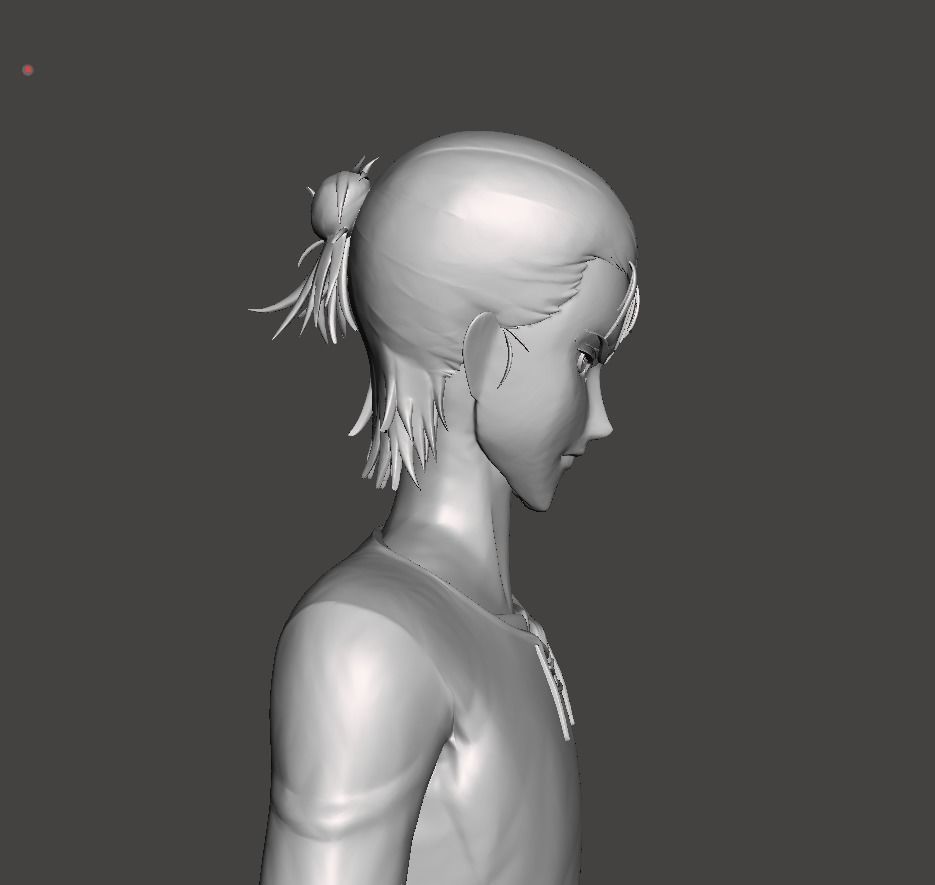 Eren Yeager before timeskip 3D Model 3D print model_2