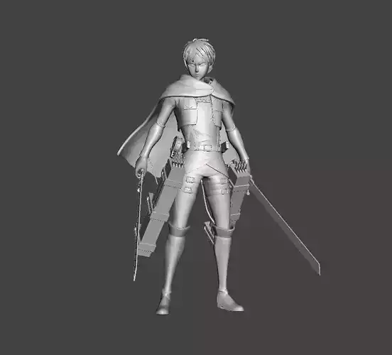 Eren Yeager Survey Corp 3D Model
