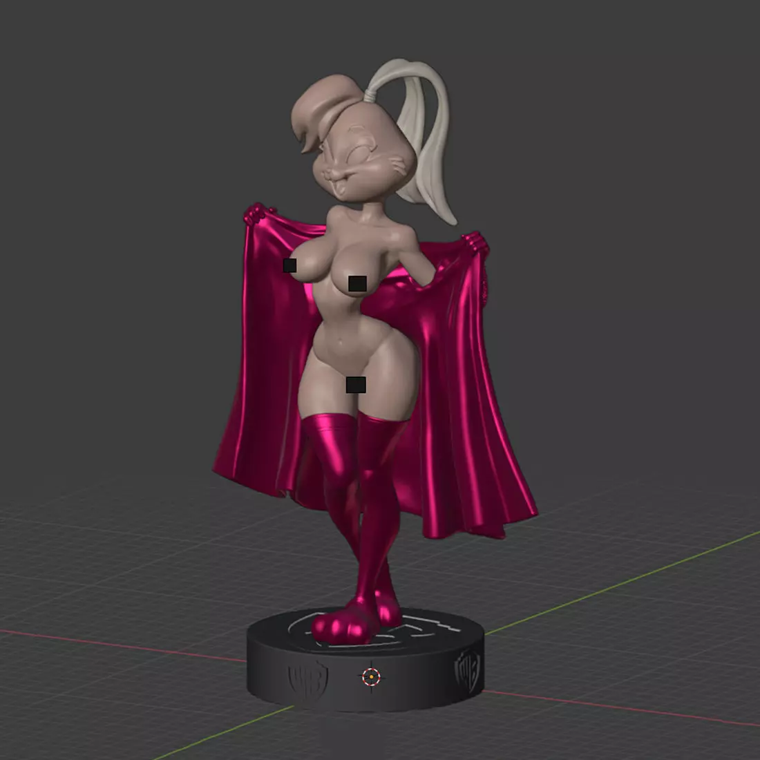 Lola Bunny NSFW 3D Figures Ready to Print 3D print model_0