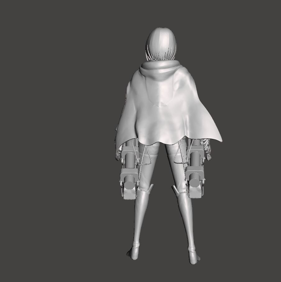 Misaka Ackerman 3D Model 3D print model_3
