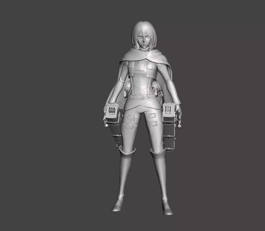 Misaka Ackerman 3D Model 3D print model_0