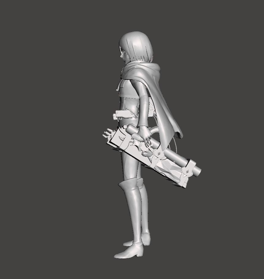 Misaka Ackerman 3D Model 3D print model_2