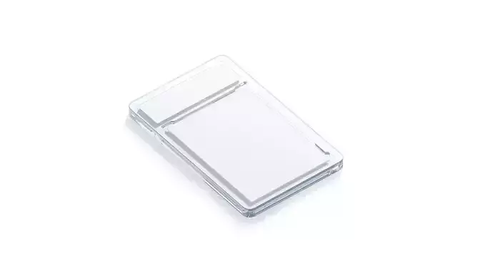 Transparent Trading Card - plastic collectible graded case 3D model