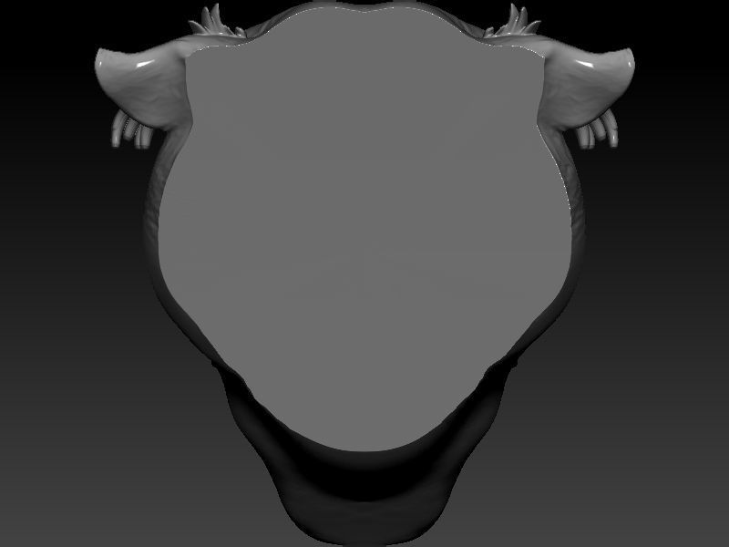 Panther Head 3D print model_5