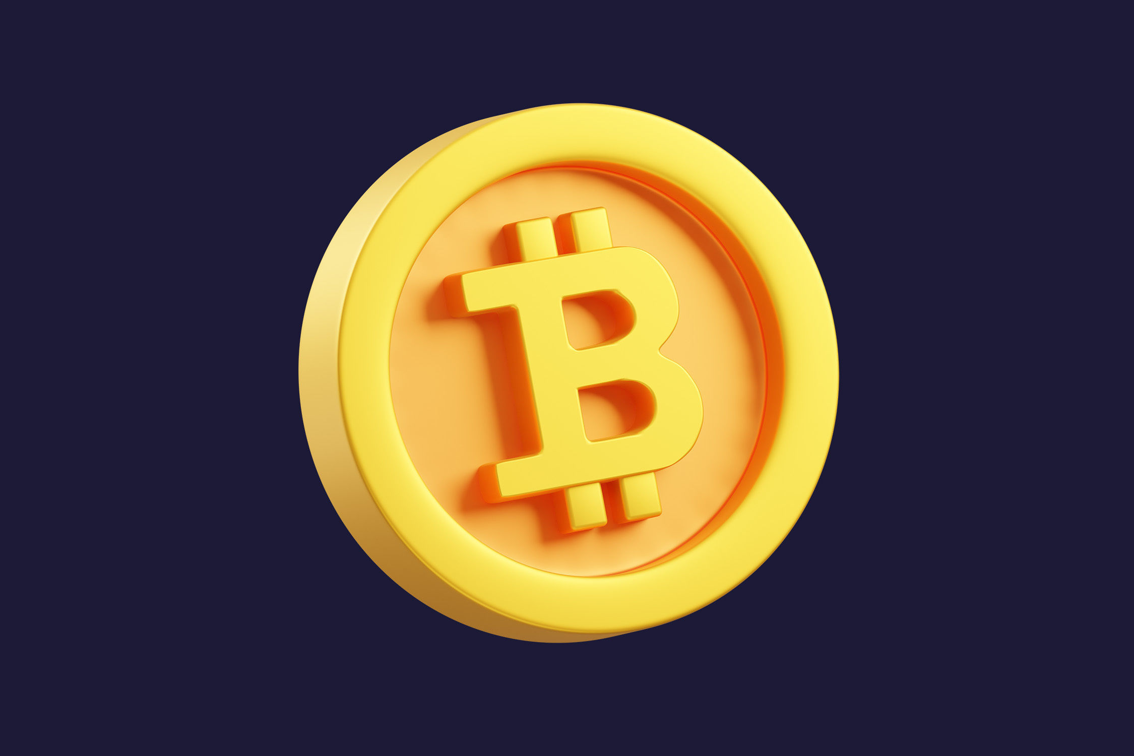 Cryptocurrency Trading 3D model_7