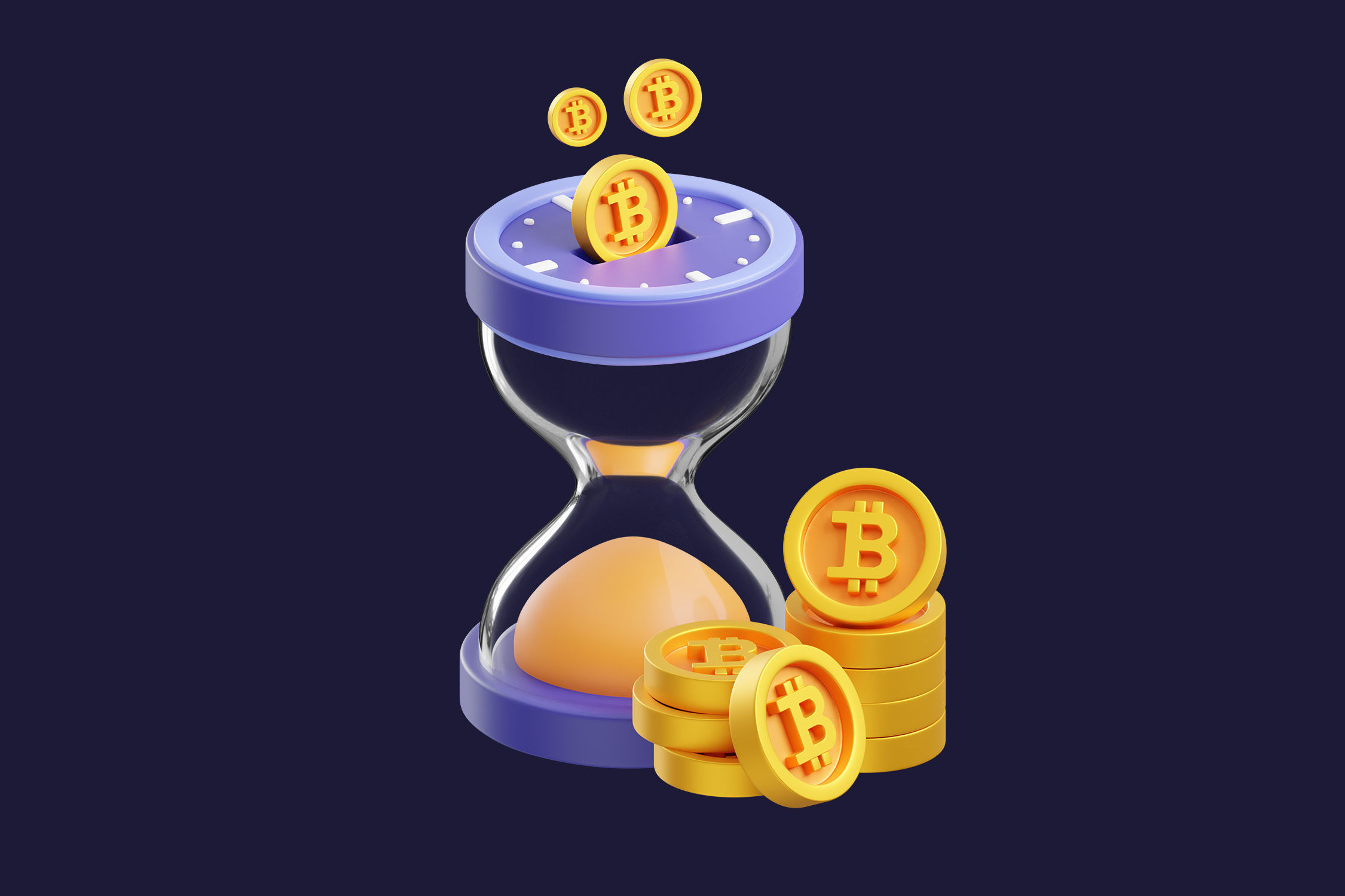 Cryptocurrency Trading 3D model_20