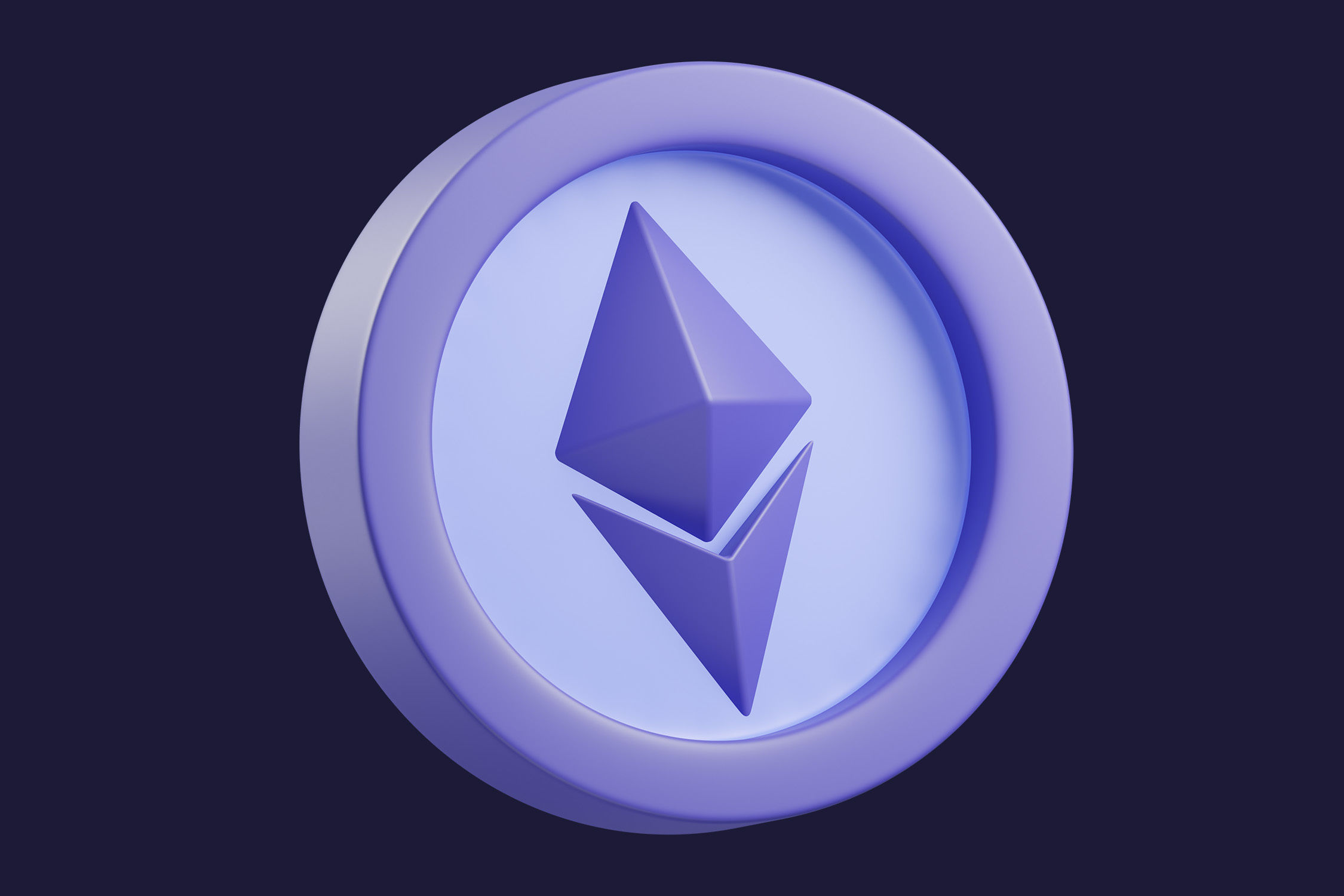 Cryptocurrency Trading 3D model_8