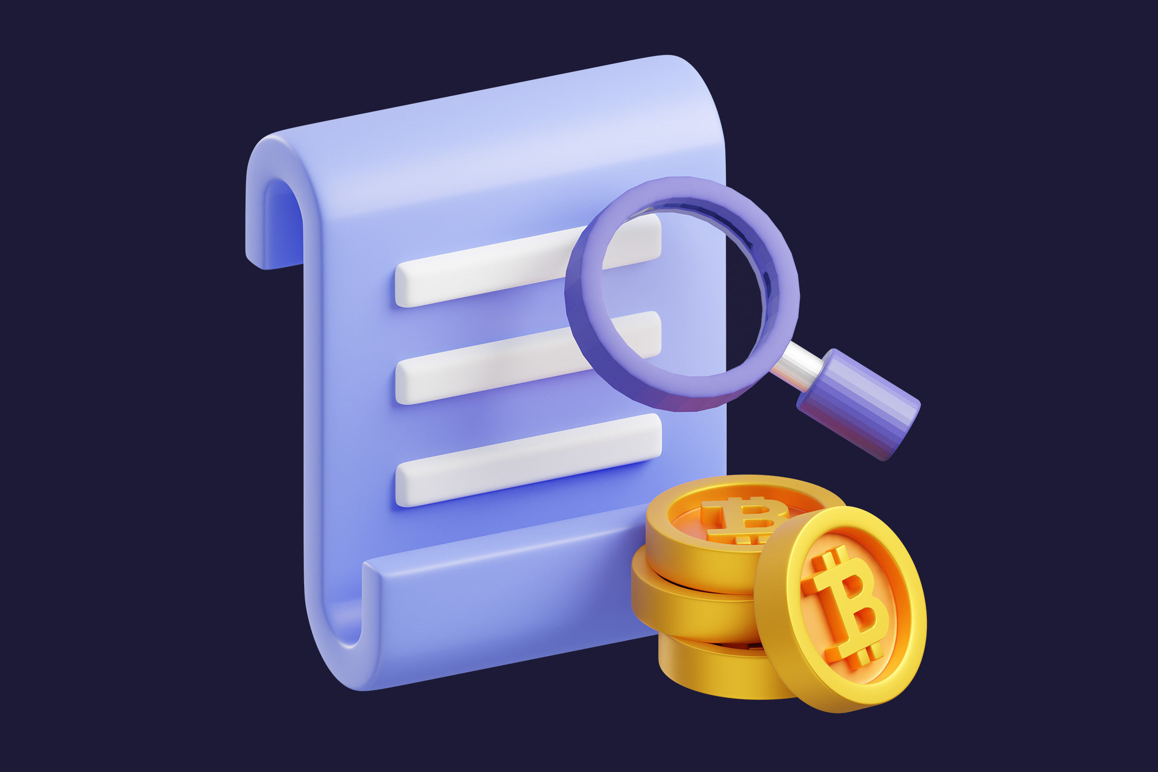 Cryptocurrency Trading 3D model_16