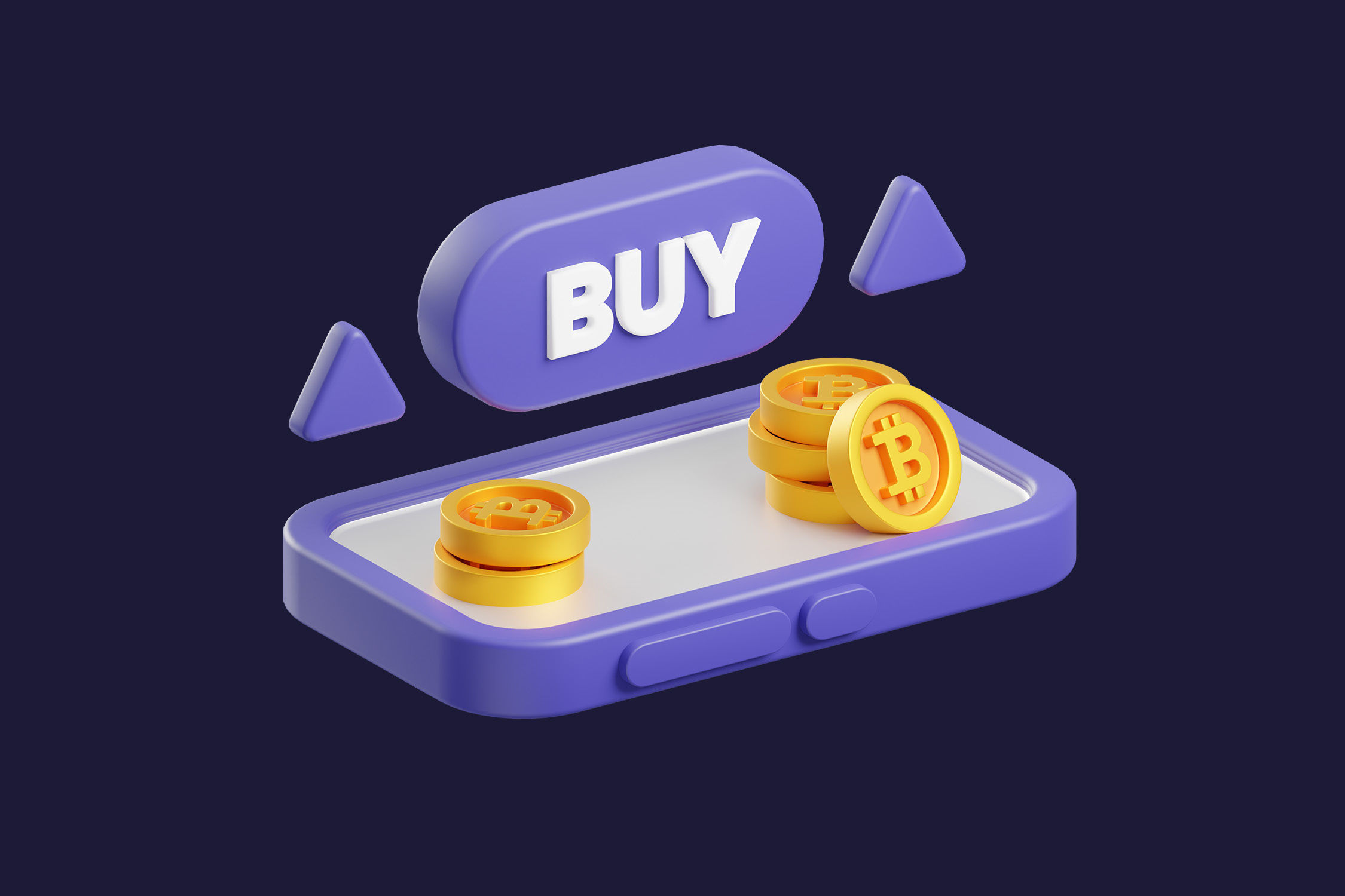 Cryptocurrency Trading 3D model_21