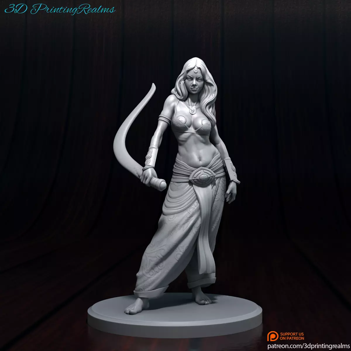 QUEEN ROXANA for 3D Printing 3D print model_0
