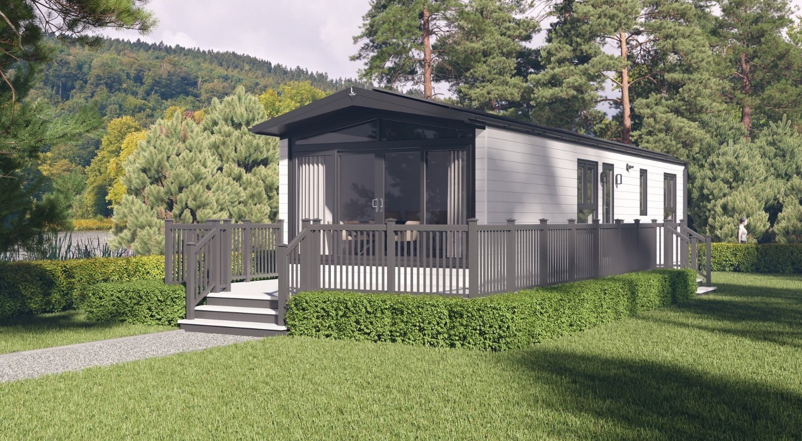 00158702-Lodge House Caravan Low-poly 3D model_1