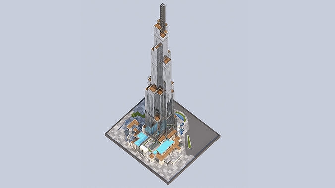 Landmark 81 Tower 3D model