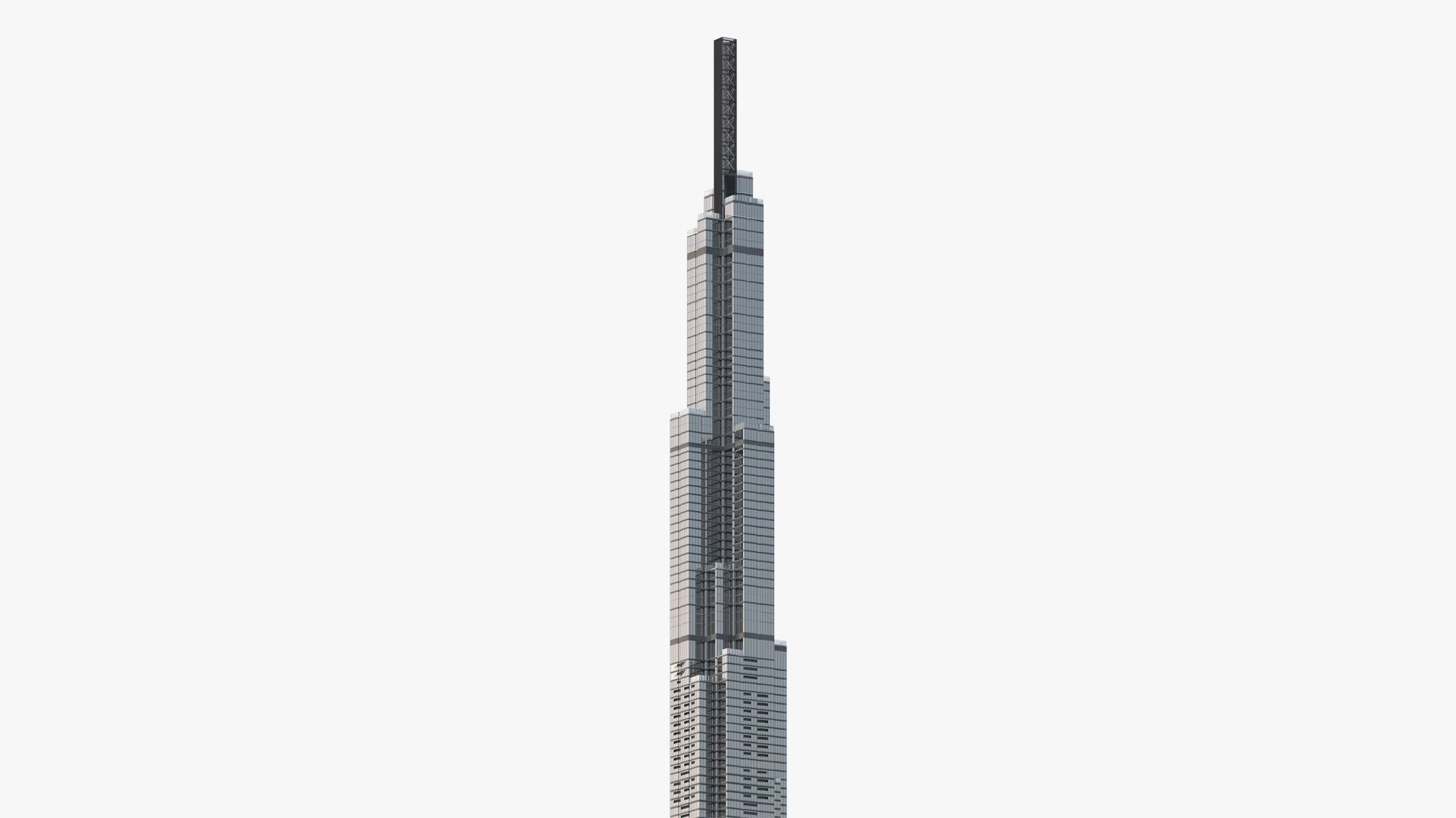 Landmark 81 Tower 3D model_5