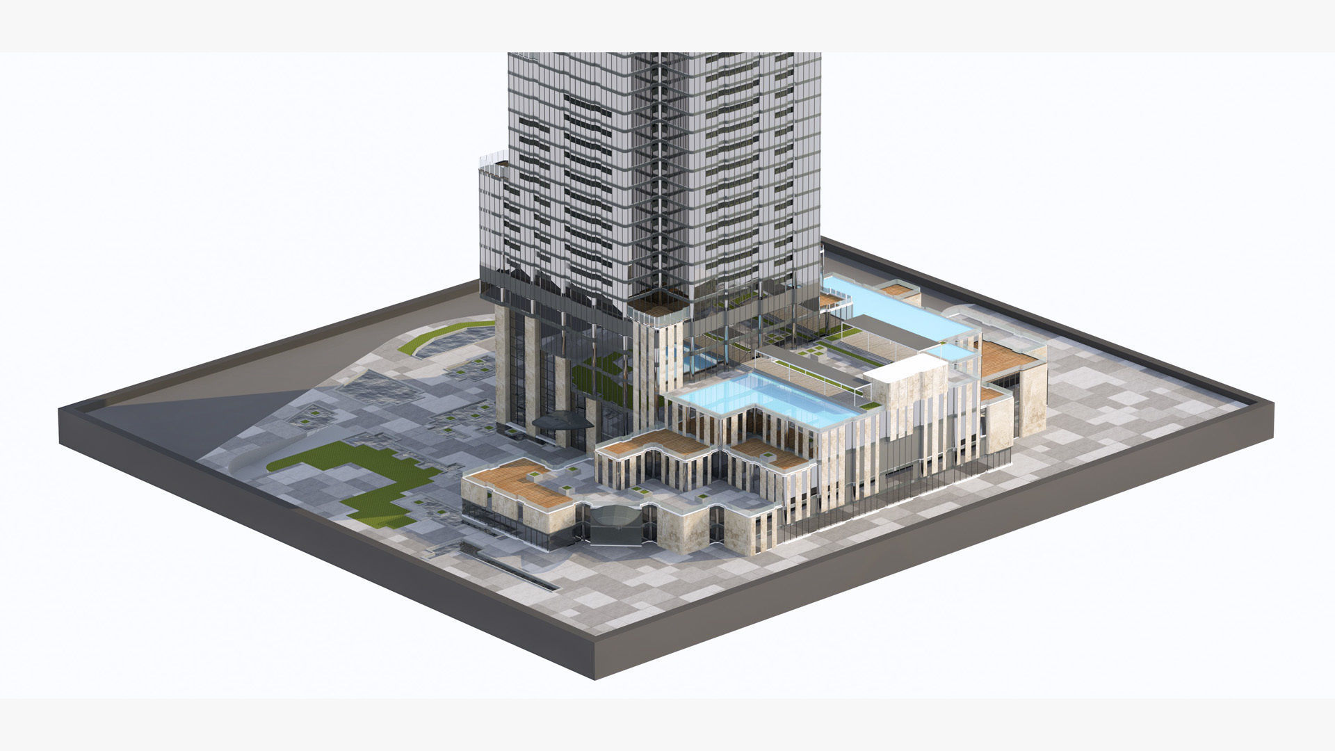 Landmark 81 Tower 3D model_8