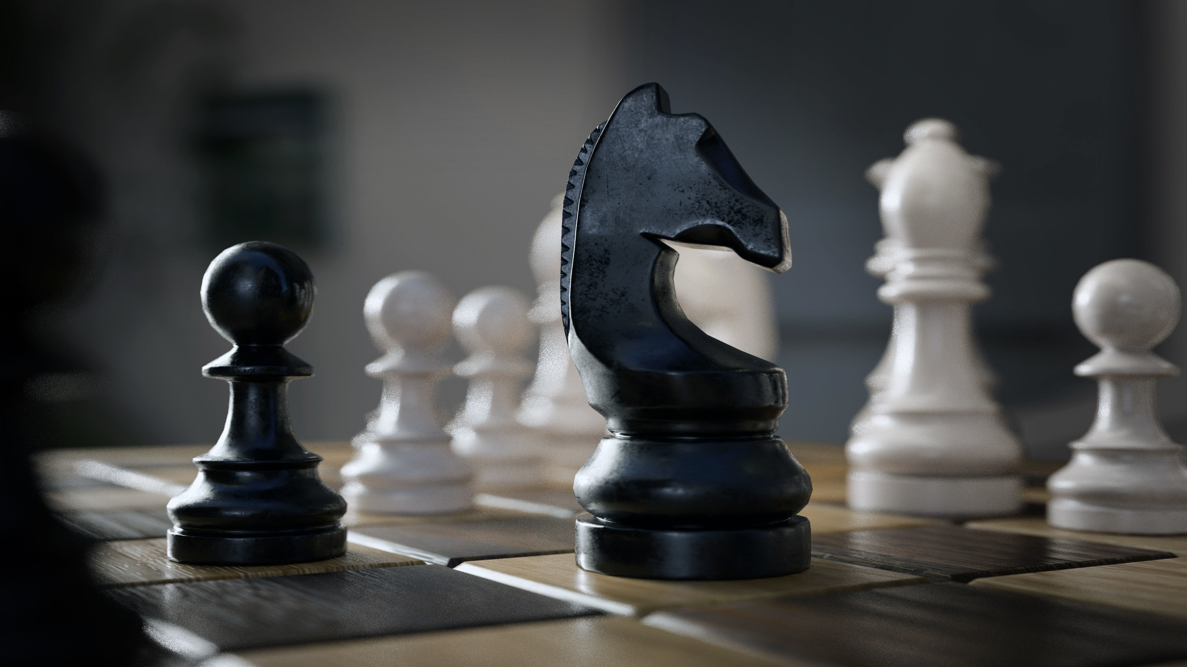 Chess3D PBR Low-poly 3D model_6
