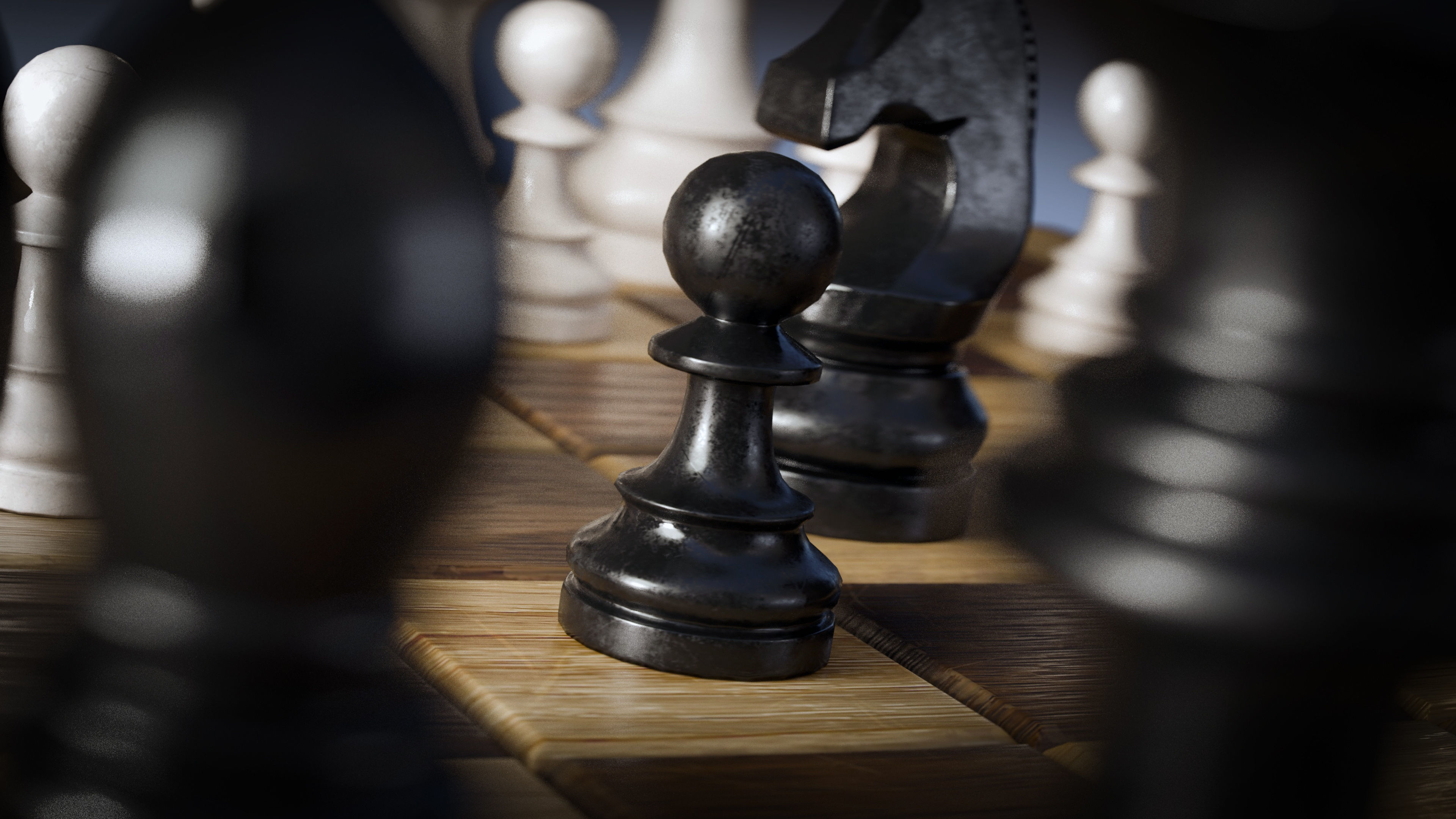 Chess3D PBR Low-poly 3D model_5
