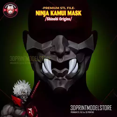 Ninja Kamui Shinobi Origins Mask Cosplay Props