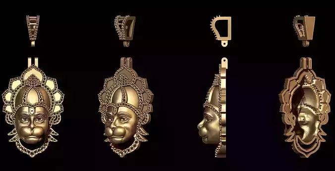 hanumanji pendant