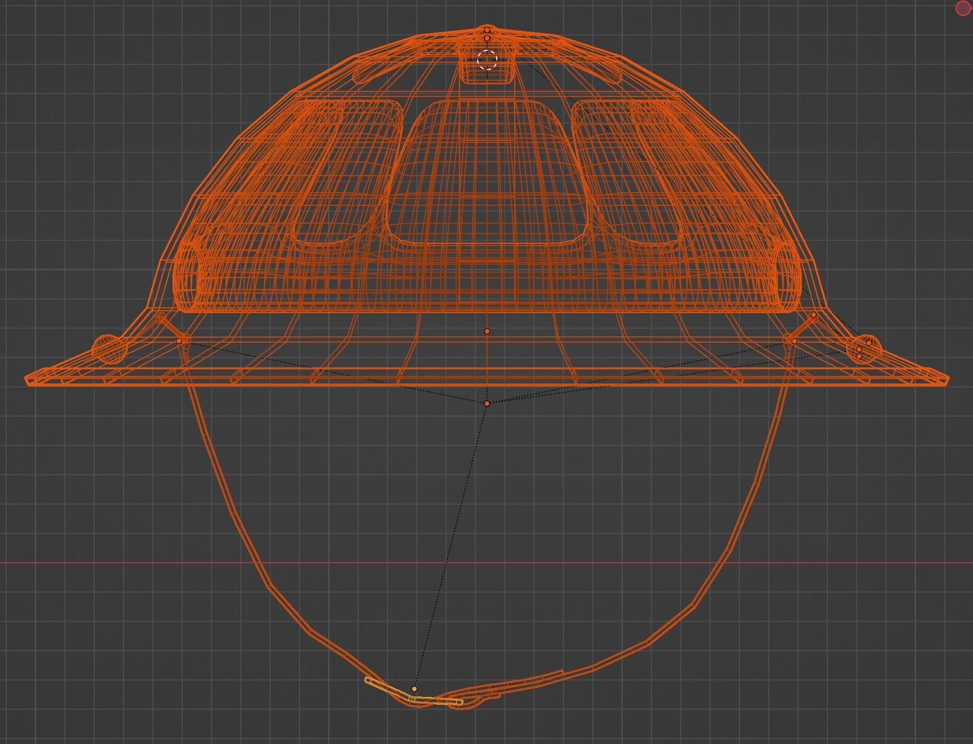 Brodie Mk2 British WW2 Helmet Low-poly 3D model_4