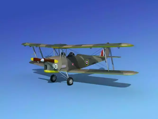 Dehavilland DH82 Tiger Moth V04