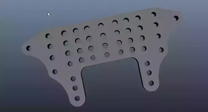 HG Carbon Rear Brake with hole