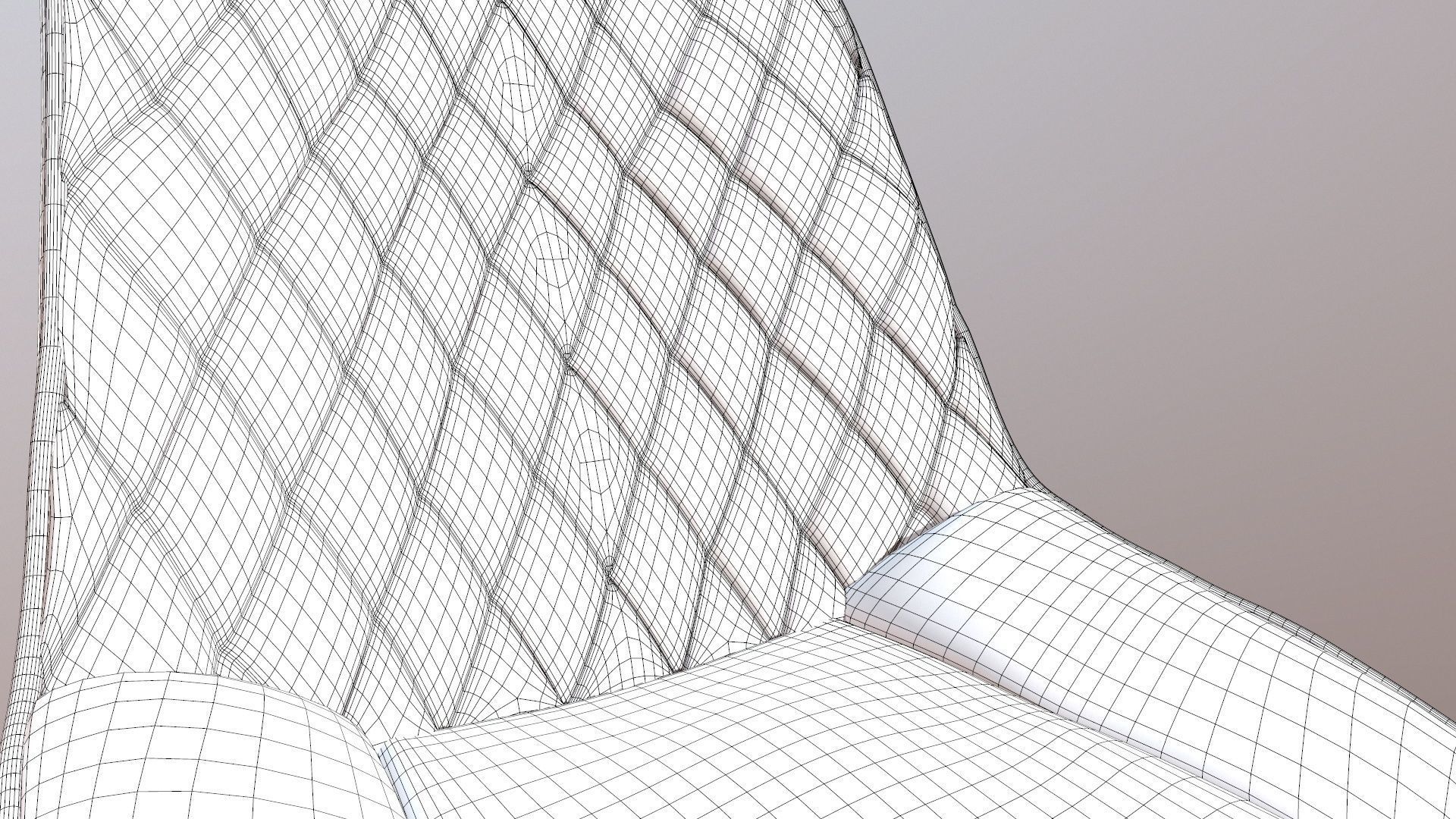 Dining Chair 3D model_13