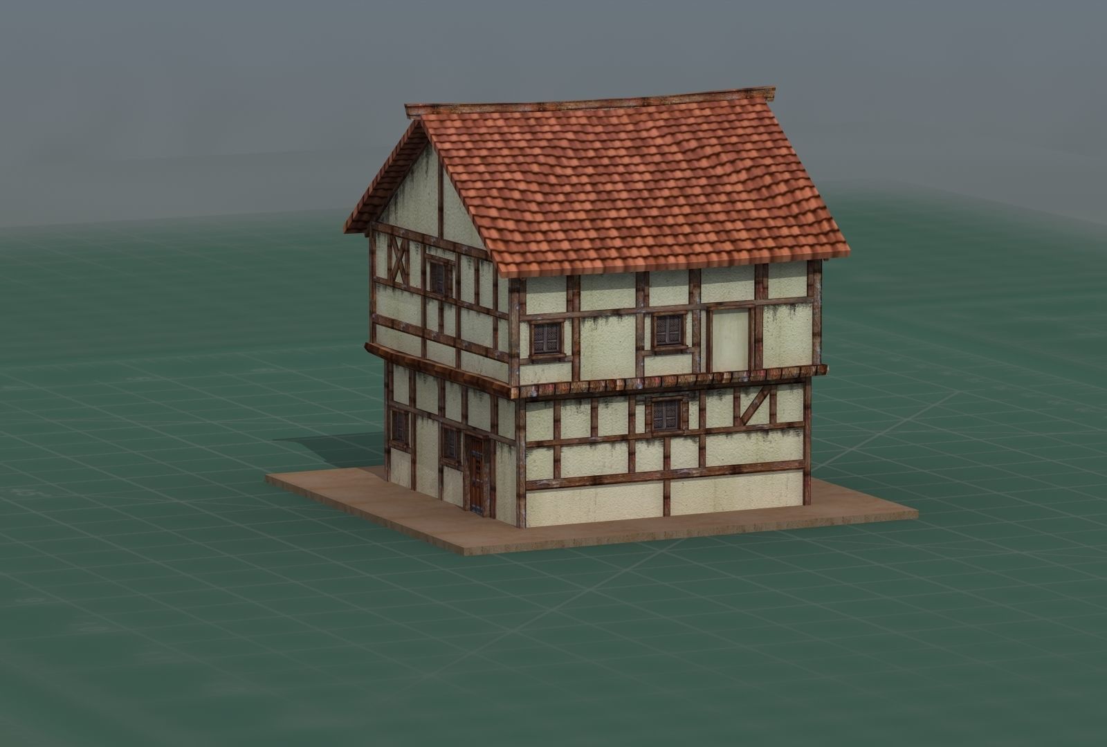 3D Print Model Ancient House 3D print model_3