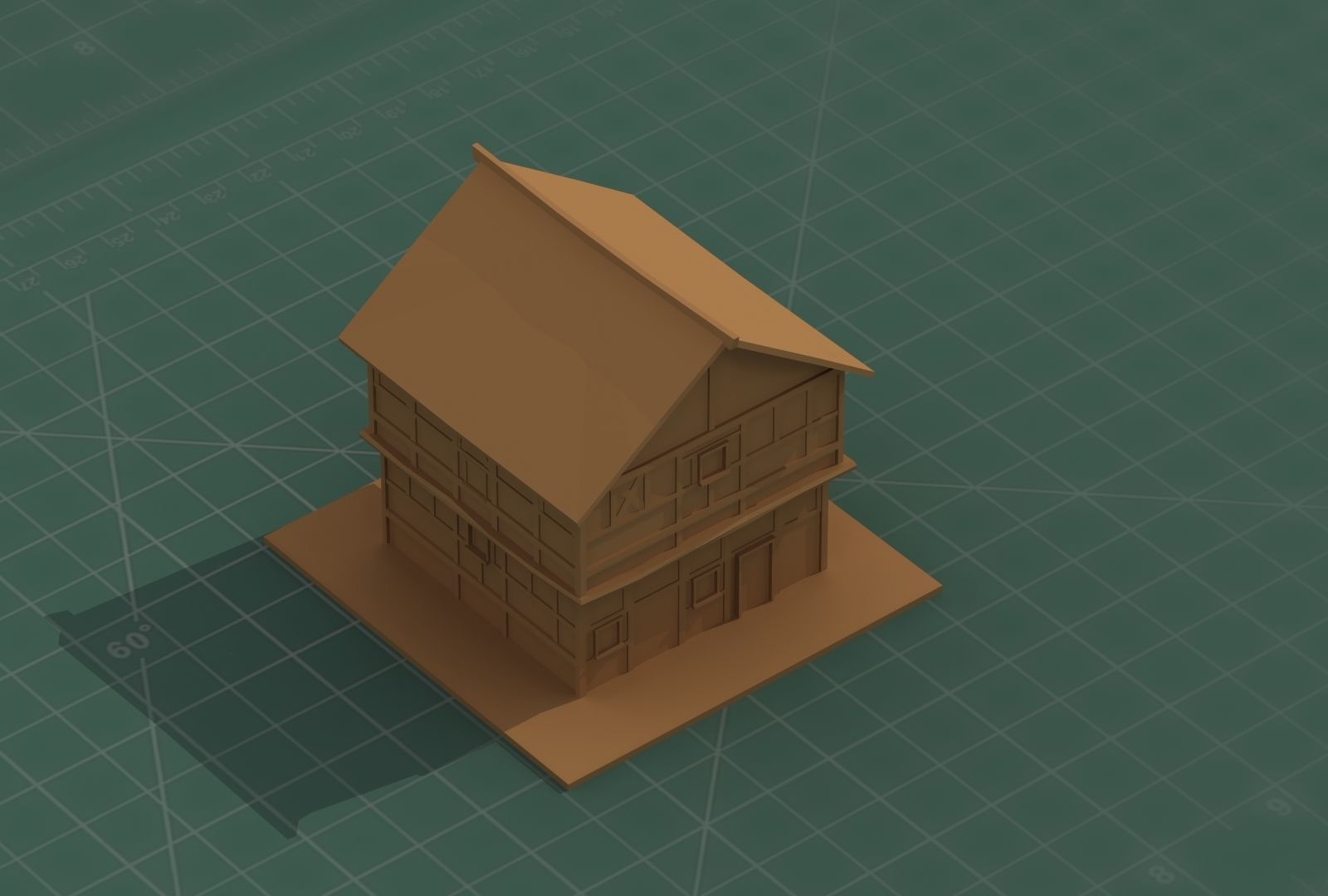 3D Print Model Ancient House 3D print model_21