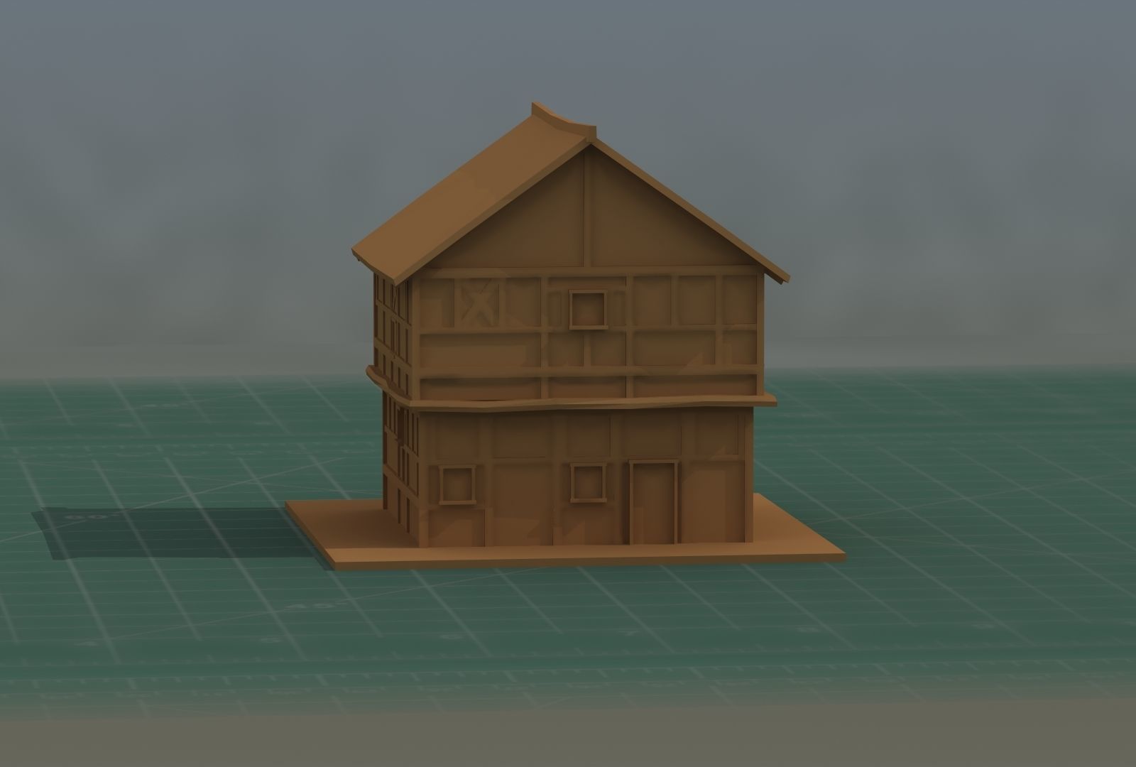 3D Print Model Ancient House 3D print model_23