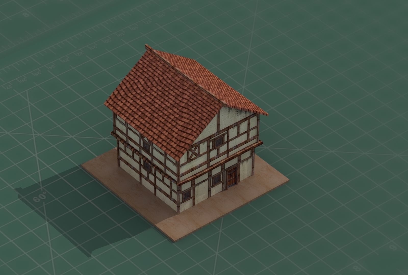 3D Print Model Ancient House 3D print model_8