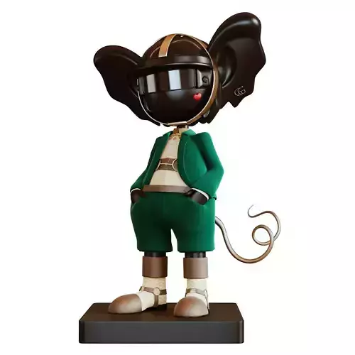 Gucci cartoon hipster toys Sculpture