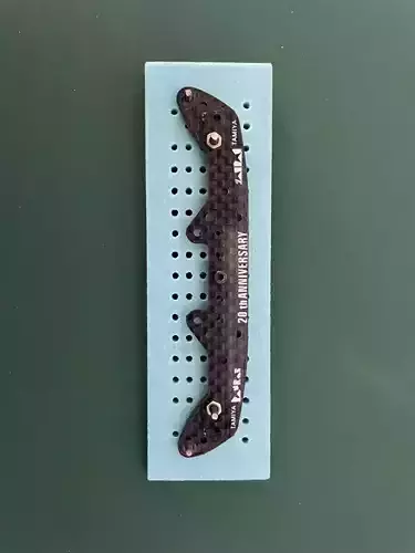 Align the hole to make a bumper 3D print model