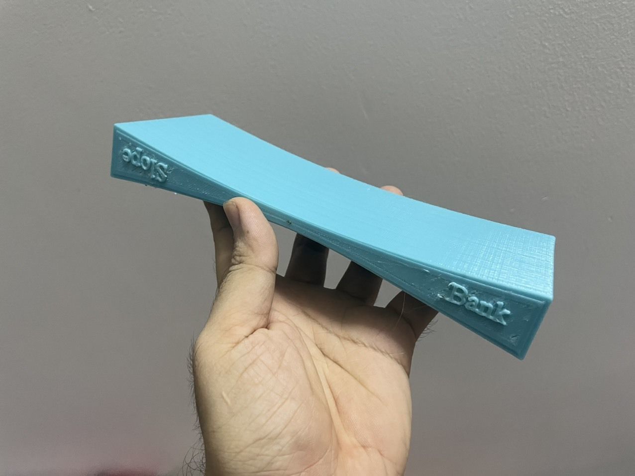 Bank and Slope Checker Mini 4wd  3D print model_1