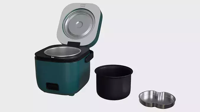 Rice Cooker Electric 3D model 5