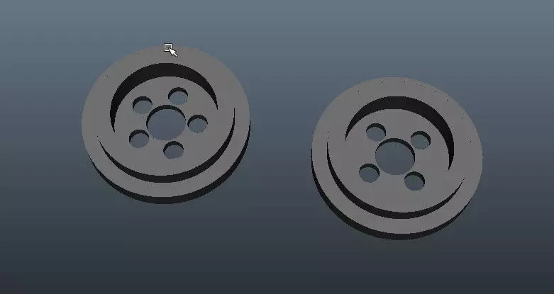 drill a hole yellow gear 3D print model_0