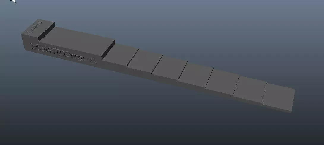  Mini 4WD Setting Gauge 3d Model 3D print model_0