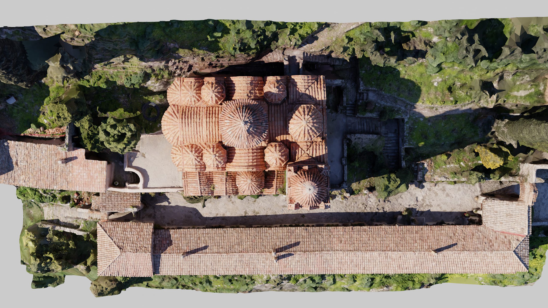Greek-Monastery 3D model_3
