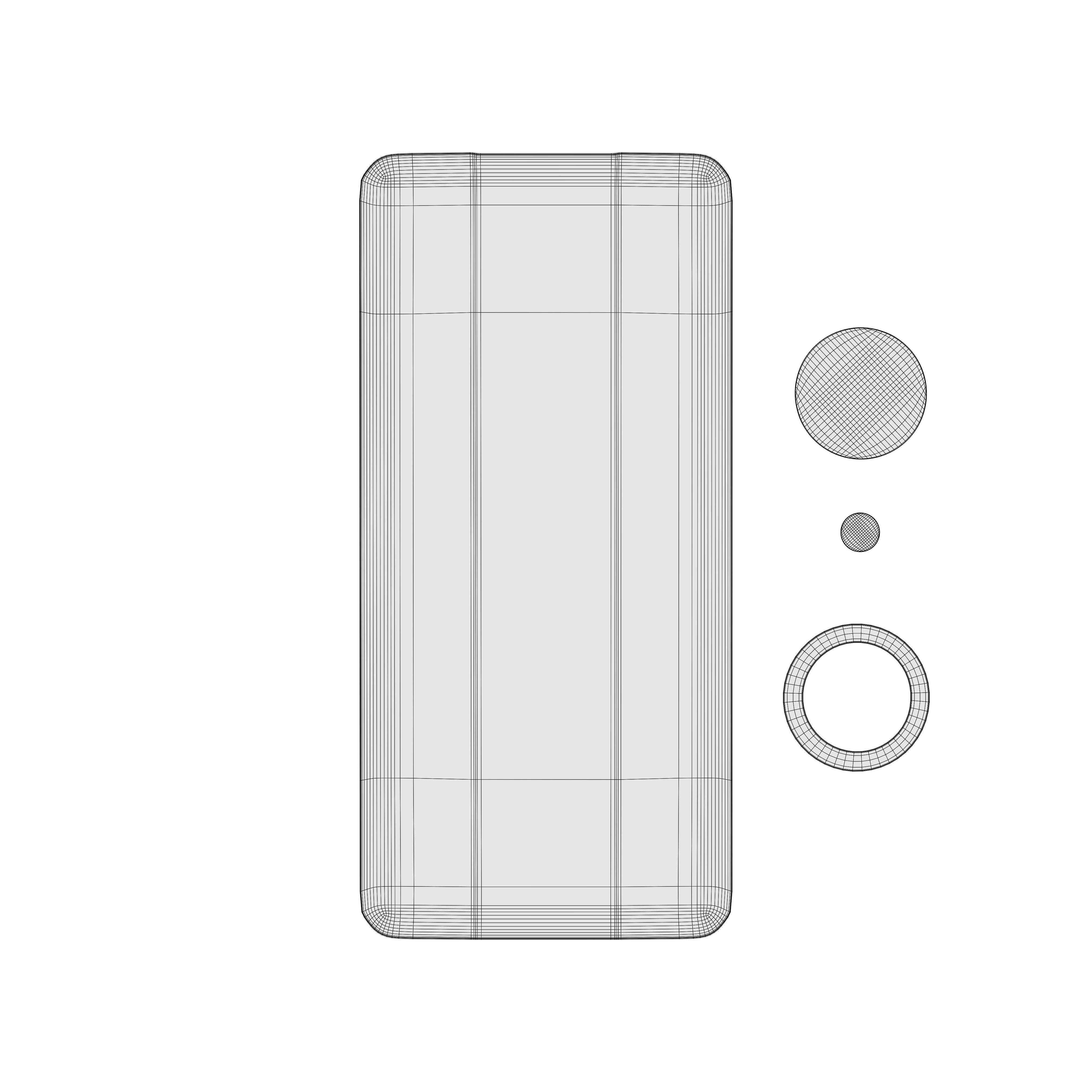 Vivo V40 Stellar Silver 3D model_11