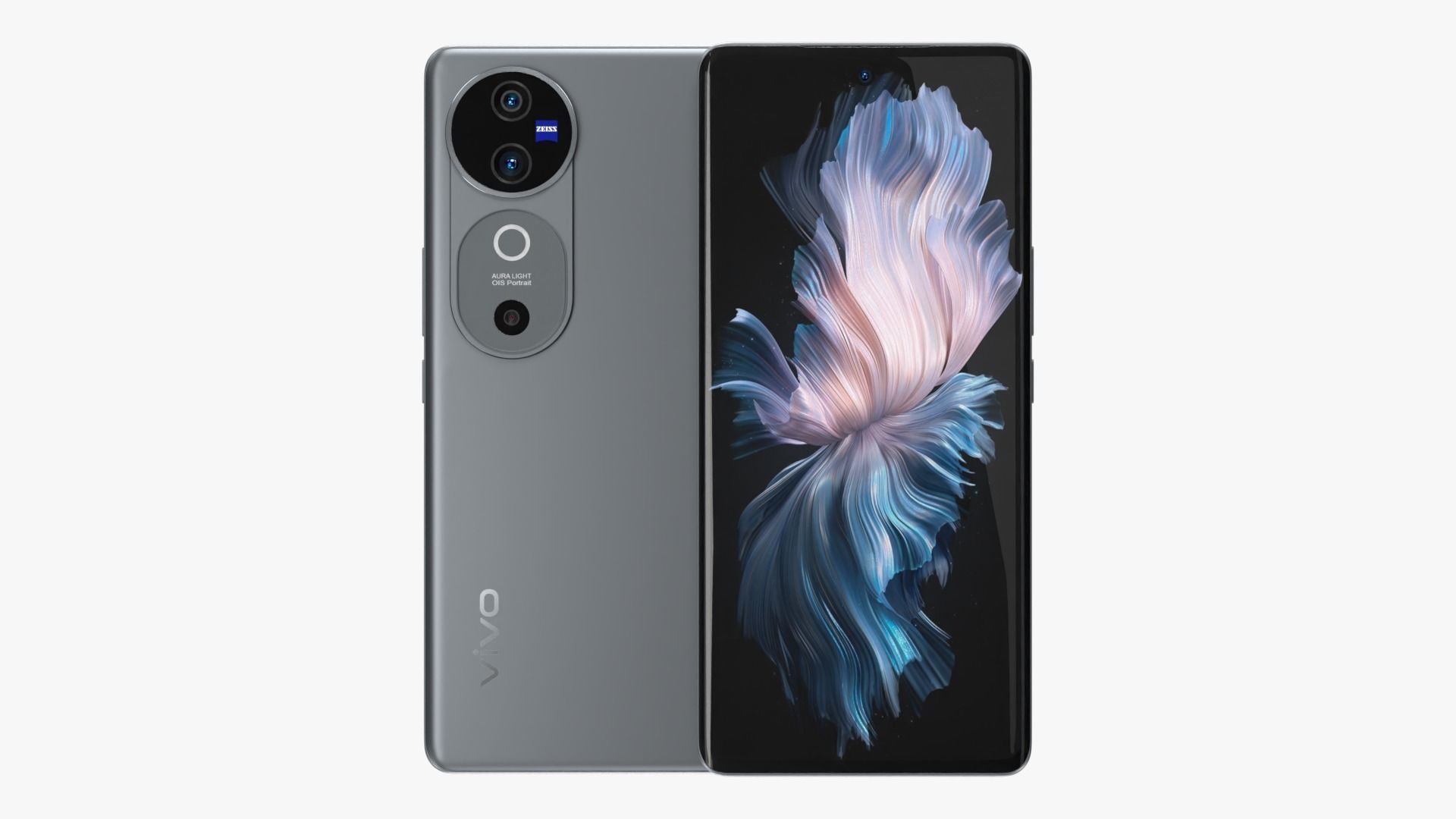 Vivo V40 Stellar Silver 3D model_1