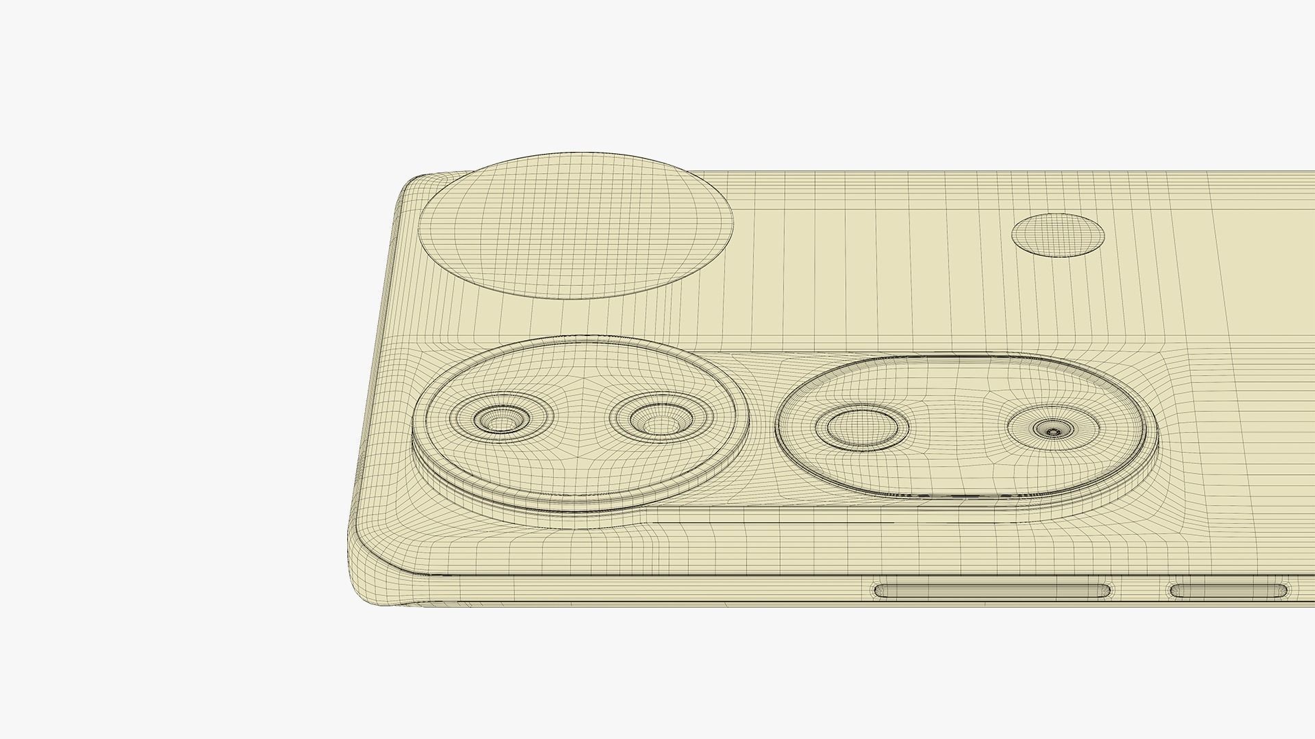 Vivo V40 Stellar Silver 3D model_17