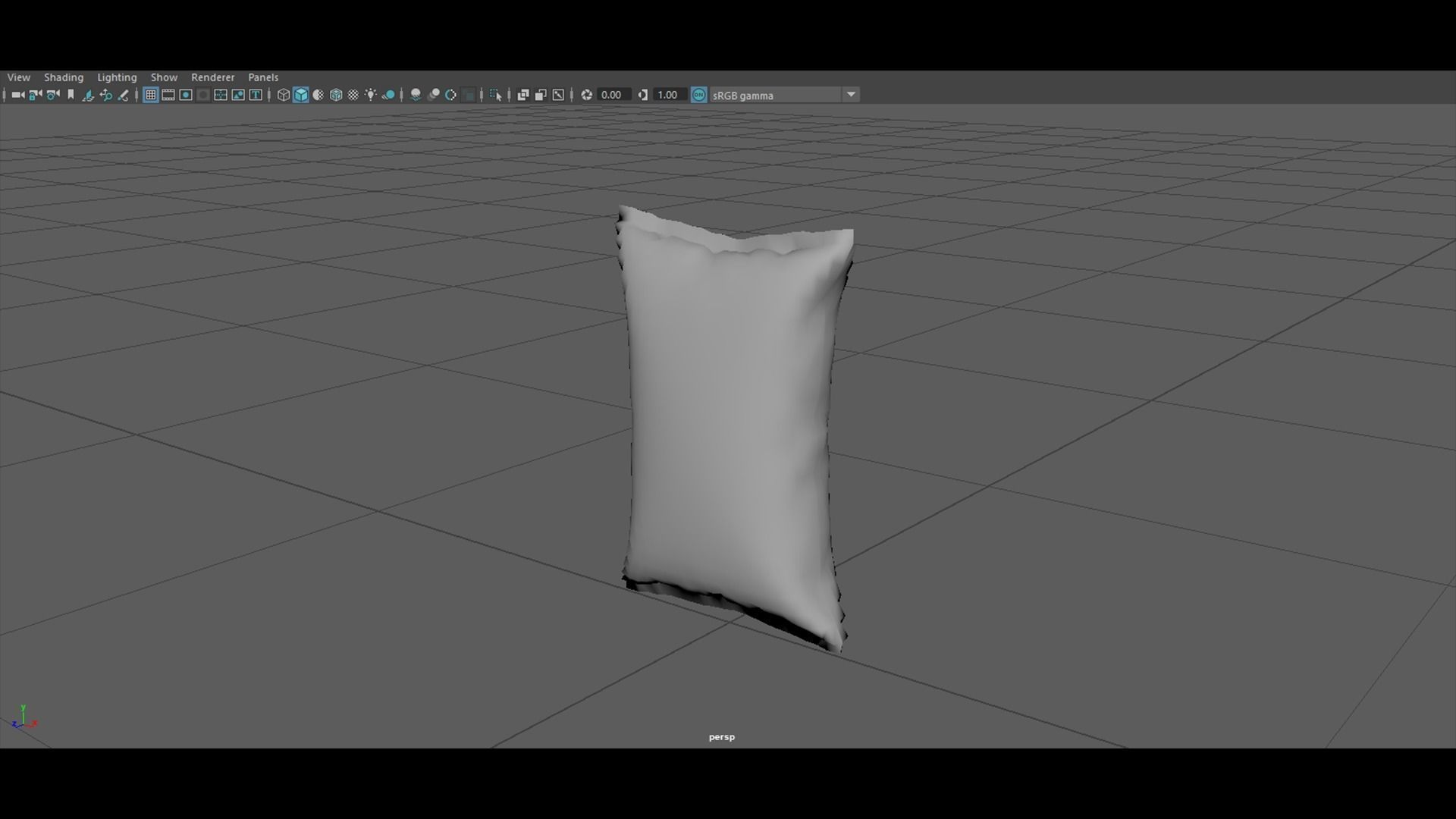Rice Sack Mockup 3D model_3